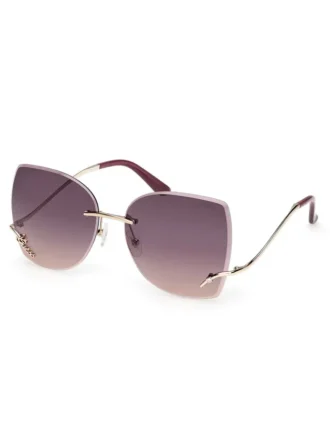 Raelynn quadratische randlose Sonnenbrille