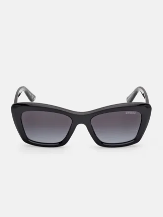 Rechteckige Sonnenbrille aus Kunststoff