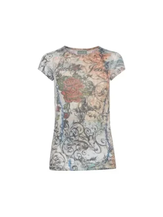 Rose Burnout-T-Shirt