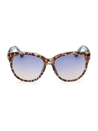 Runde Sonnenbrille in Schildpattoptik