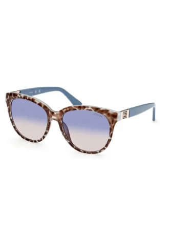 Runde Sonnenbrille in Schildpattoptik