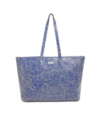 Serapia-Shopper aus geknittertem Leder