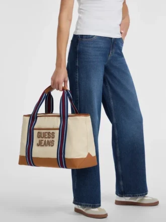 Shopper im Color-Block-Design