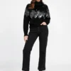 Sibilla-Pailletten-Pullover