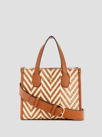 Silvana Chevron Mini-Shopper