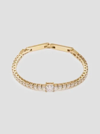 Solitaire-Tennisarmband