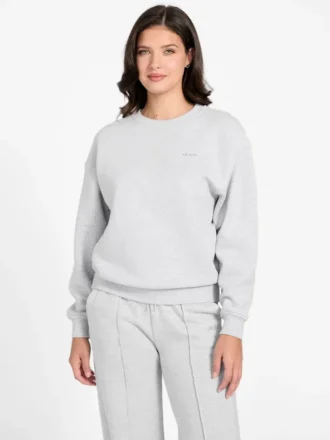 Sweatshirt mit Rundhalsausschnitt und Logo
