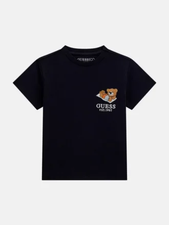 T-Shirt mit Rundhalsausschnitt und Grafik (3M-7)