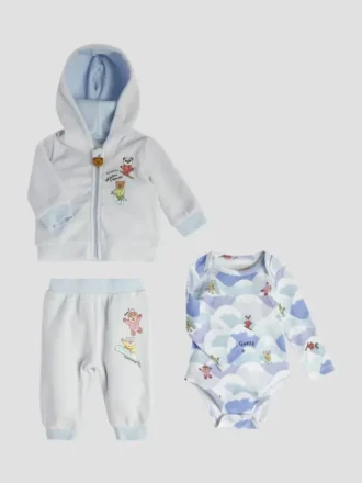 „Take Me Home“-Chenille-Bären-Set (0–9 Monate)