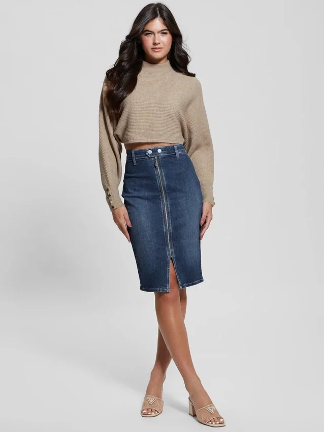 Toki-Pullover mit offenem Rücken Toki-Pullover mit offenem Rücken