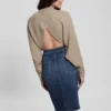 Toki-Pullover mit offenem Rücken Toki-Pullover mit offenem Rücken