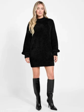 Torri Tuniken-Pullover aus Kunstfell