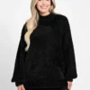 Torri Tuniken-Pullover aus Kunstfell Torri Tuniken-Pullover aus Kunstfell