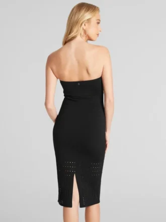 Trägerloses Midi-Kleid Elisa