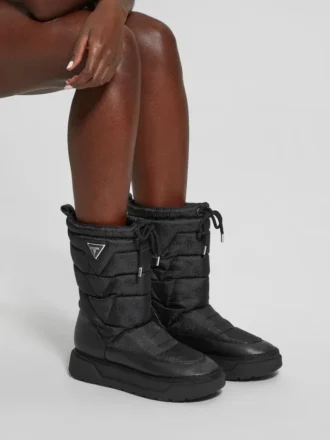 Umme Nylon-Stiefel