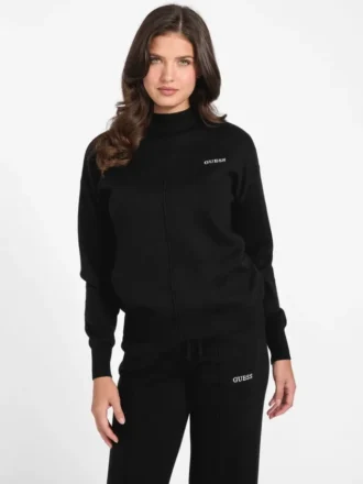 Ursula-Pullover mit Stehkragen