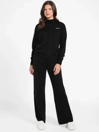 Ursula-Pullover mit Stehkragen