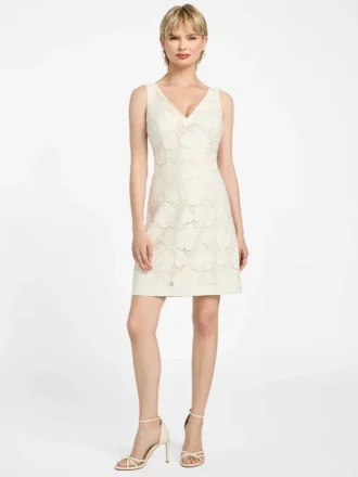 Vega-Minikleid aus Spitze