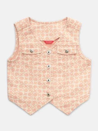 Venus Denim Logo-Weste (7–14)