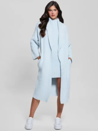 Vero Oversized-Mini-Strickjacke