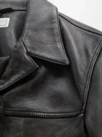 Vintage-Lederjacke