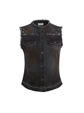 Western-Jeans-Weste