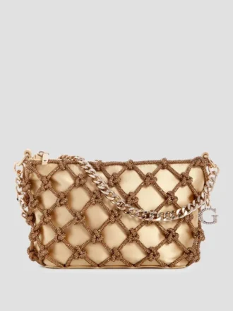Zalina Schultertasche mit Reißverschluss oben