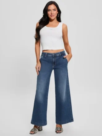 Zoya-Jeans mit weitem Bein